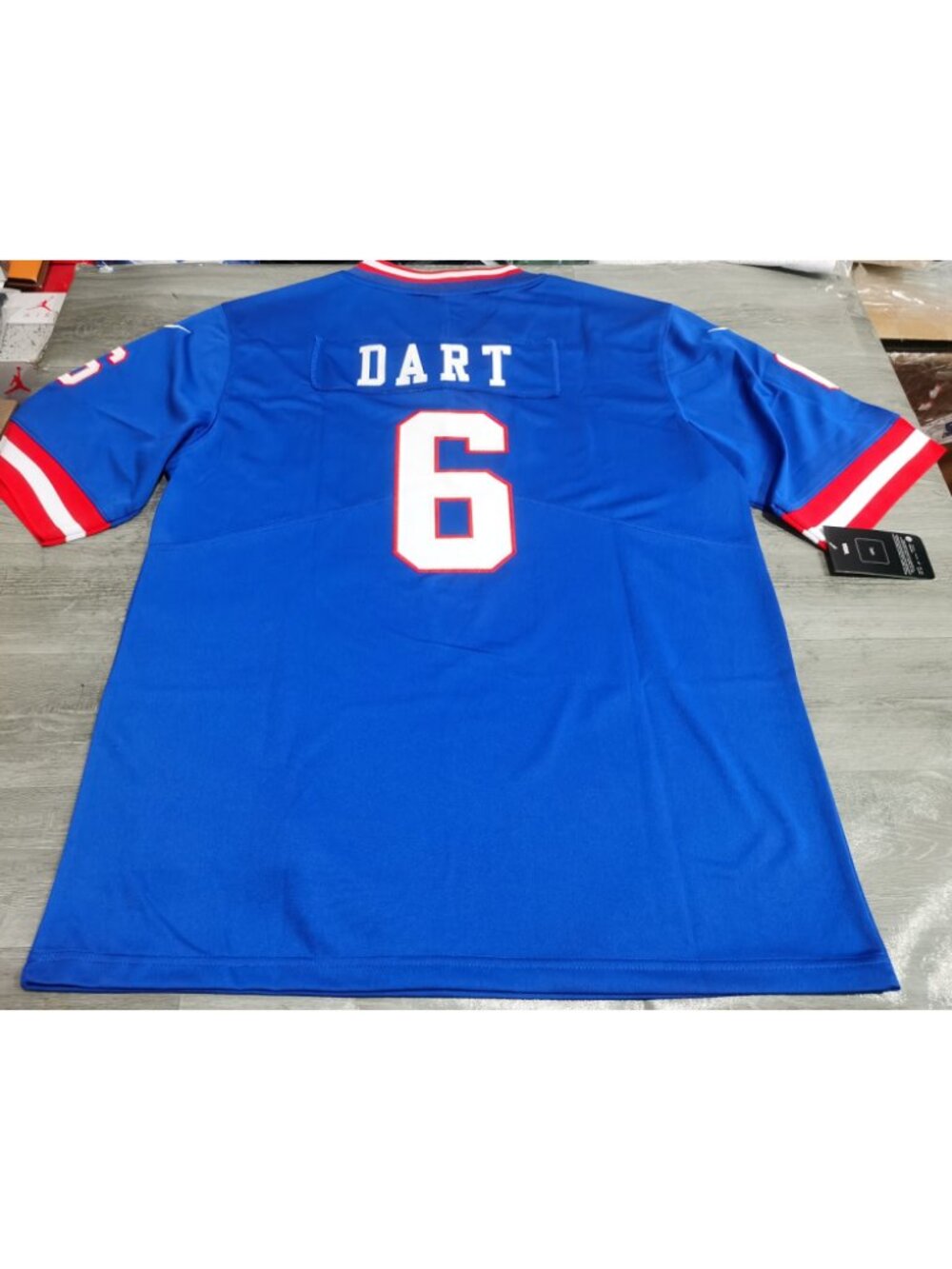 Jaxson Dart Blue Jersey Stitched Royal Vapor